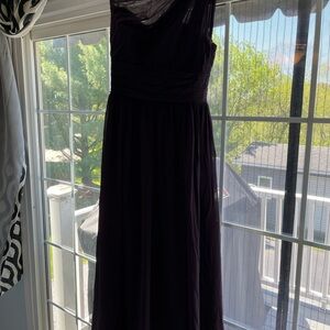 Elegant Purple Evening Dress